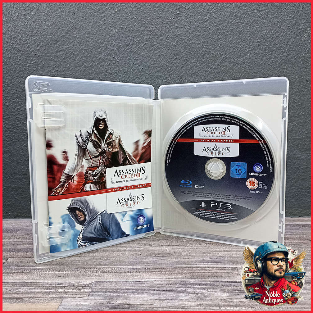 PS3 Assassins Creed 1 and 2