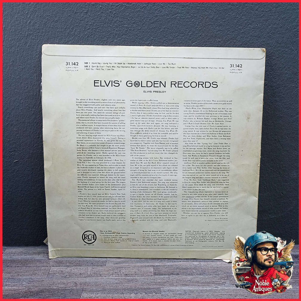 Elvis Golden Records LP