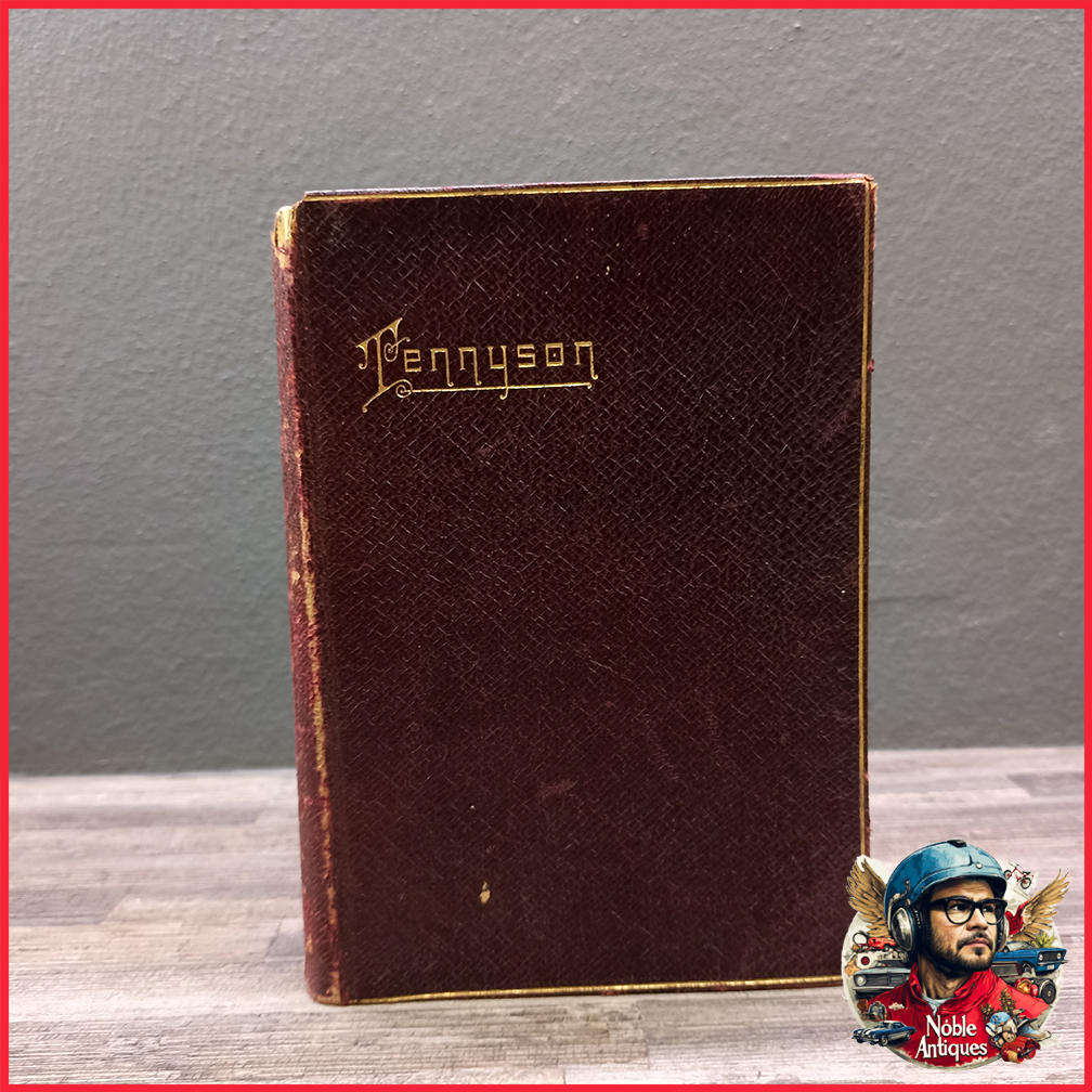 1907 Leather Bound The complete Works of Alfred Lord Tennyson