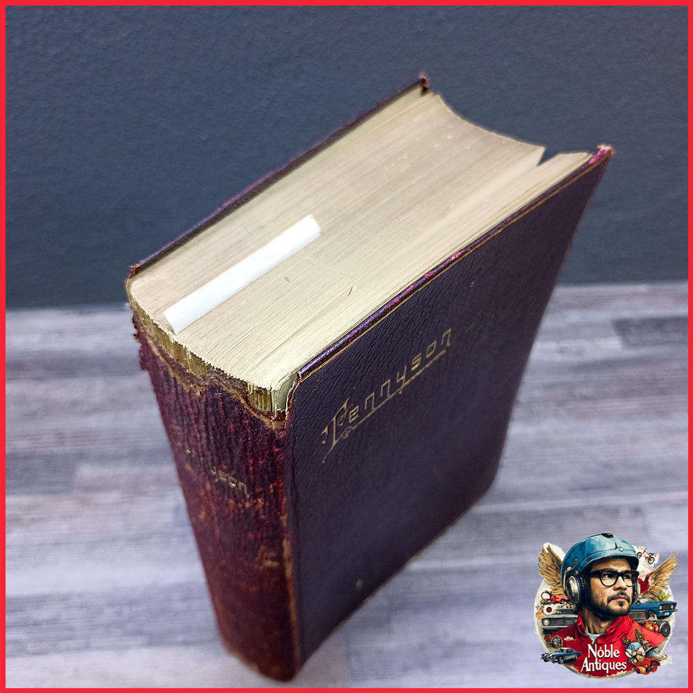 1907 Leather Bound The complete Works of Alfred Lord Tennyson