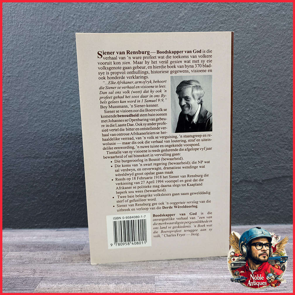 SIENER VAN RENSBURG Boodskapper van God Adriaan Snyman