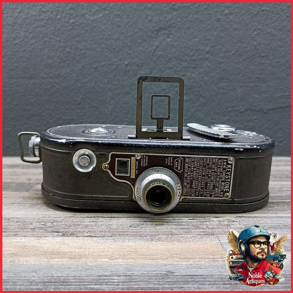 Vintage Keystone 8 MM Camera Model K8 Working 1935-36