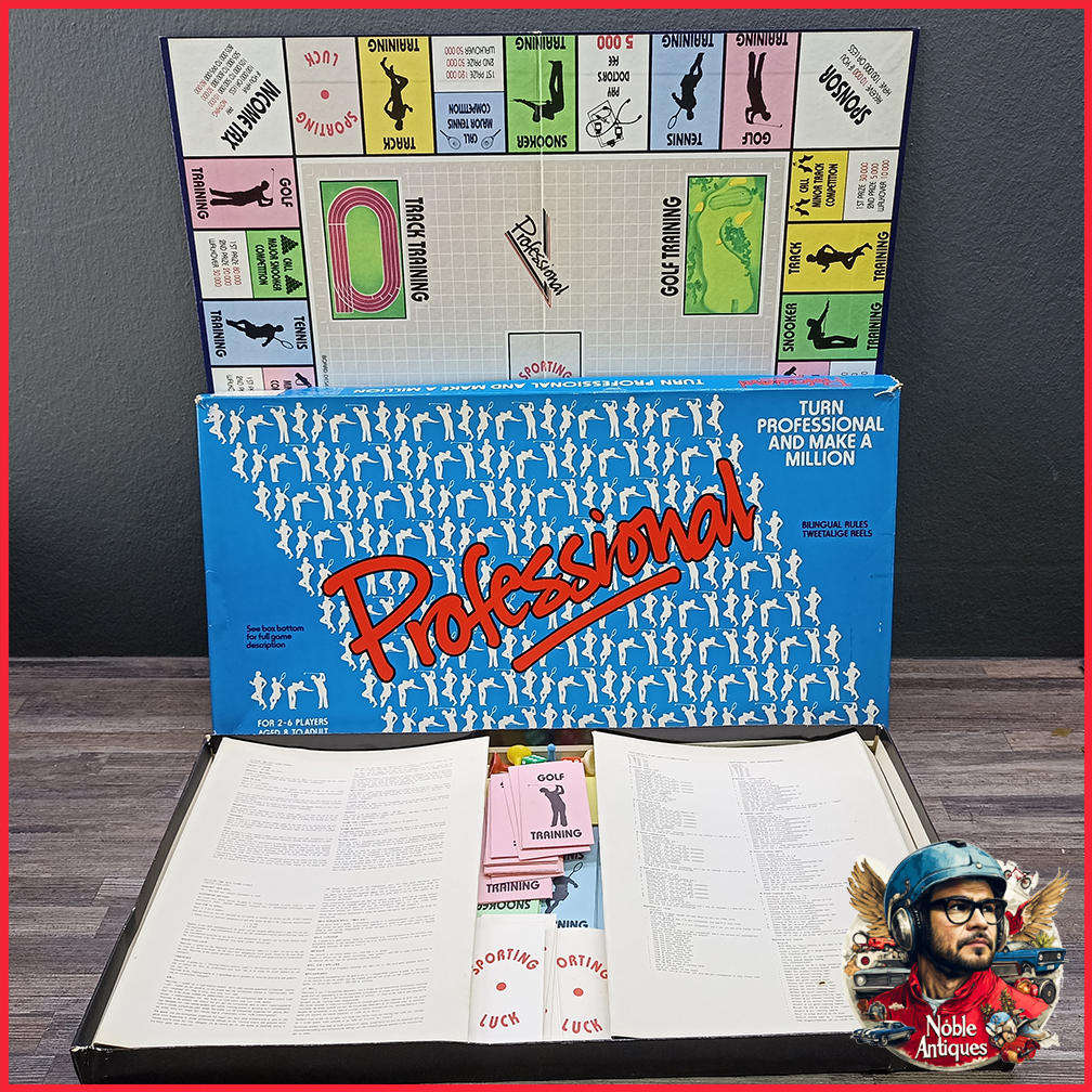 Vintage 1985 Boxed Professional Sport Game