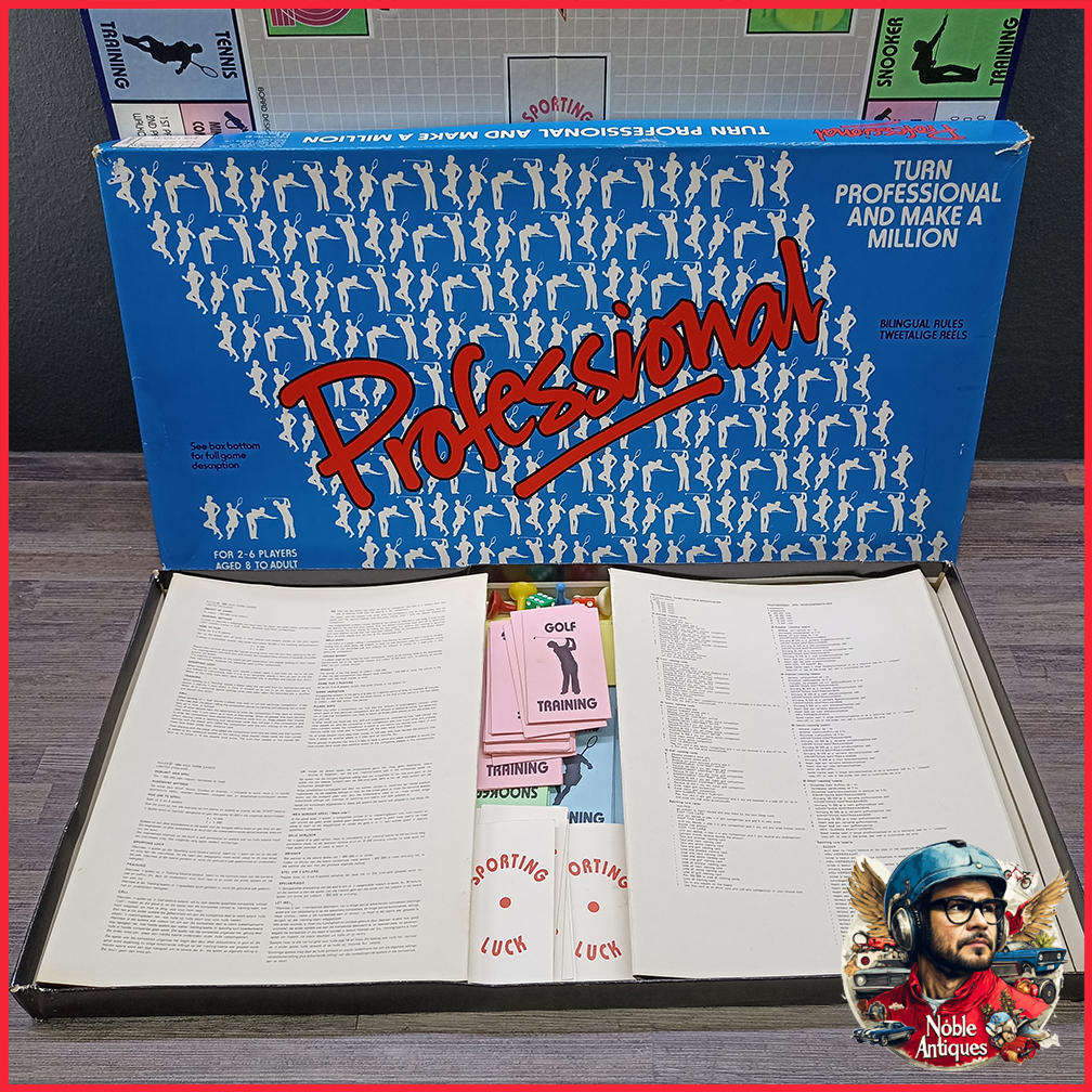 Vintage 1985 Boxed Professional Sport Game