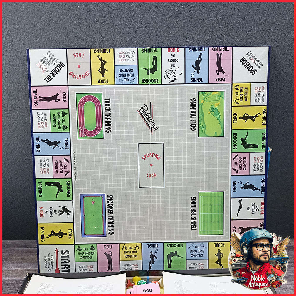 Vintage 1985 Boxed Professional Sport Game