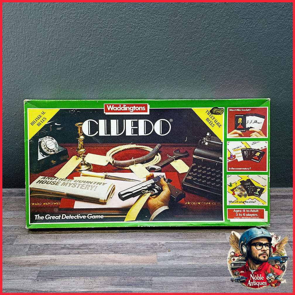 1983 Vintage Boxed Cluedo The Great Detective Board Game