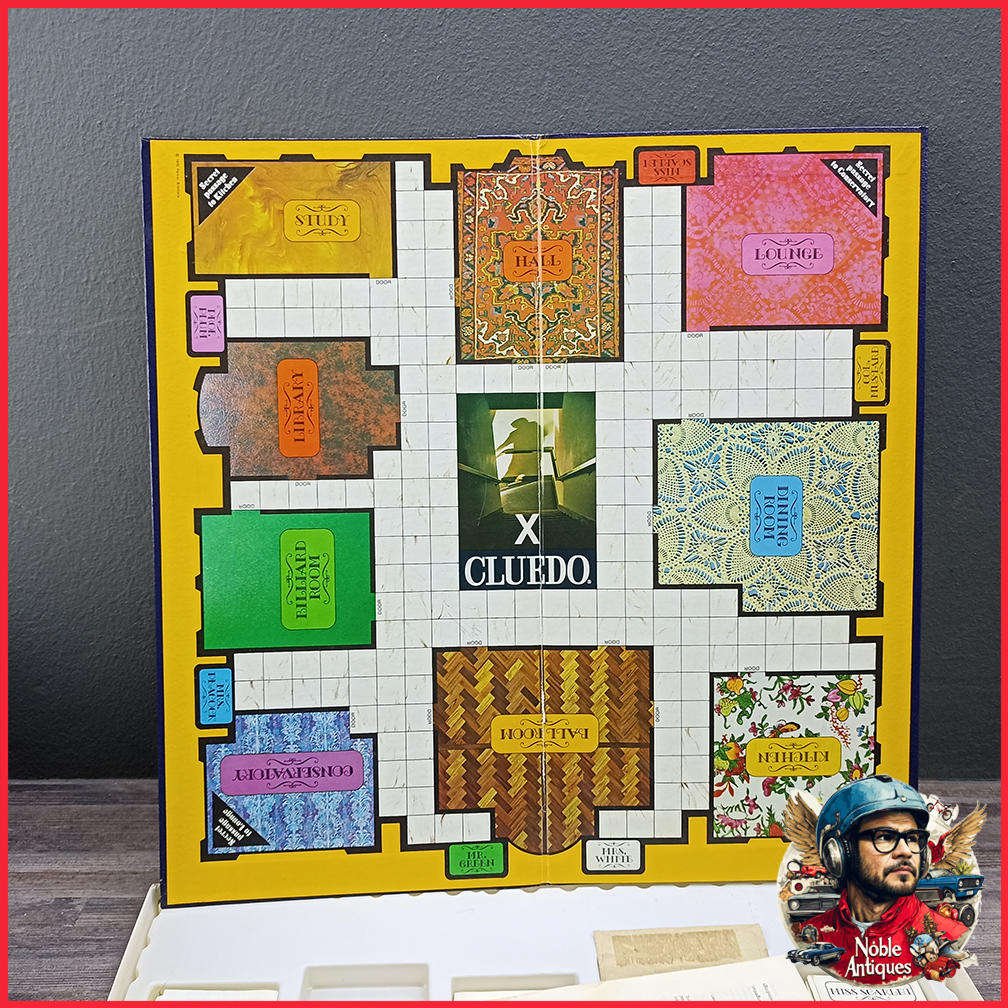 1983 Vintage Boxed Cluedo The Great Detective Board Game