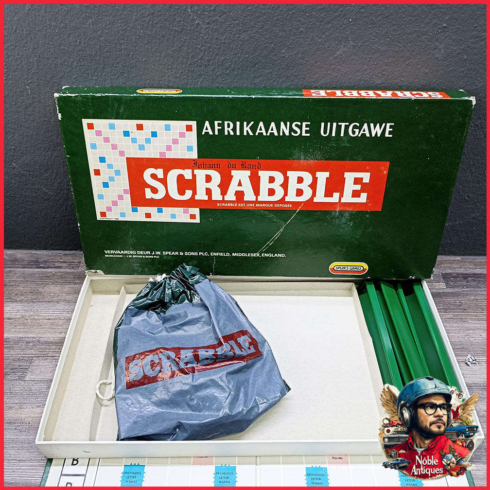 Vintage Boxed Scrabble Family Board Game
