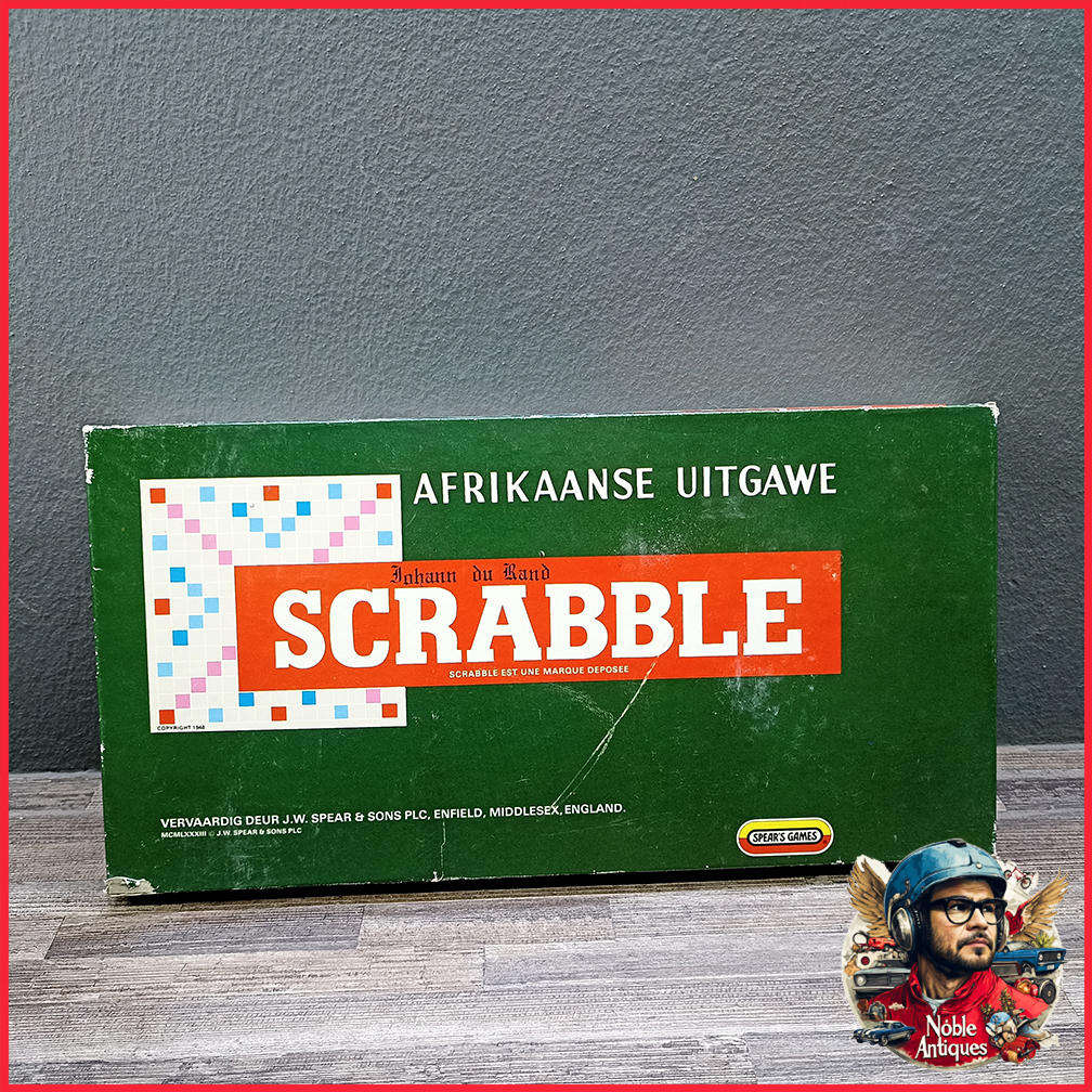 Vintage Boxed Scrabble Family Board Game