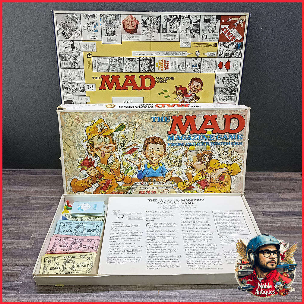 Original Vintage Parker Brothers Mad Magazine board game 1970s