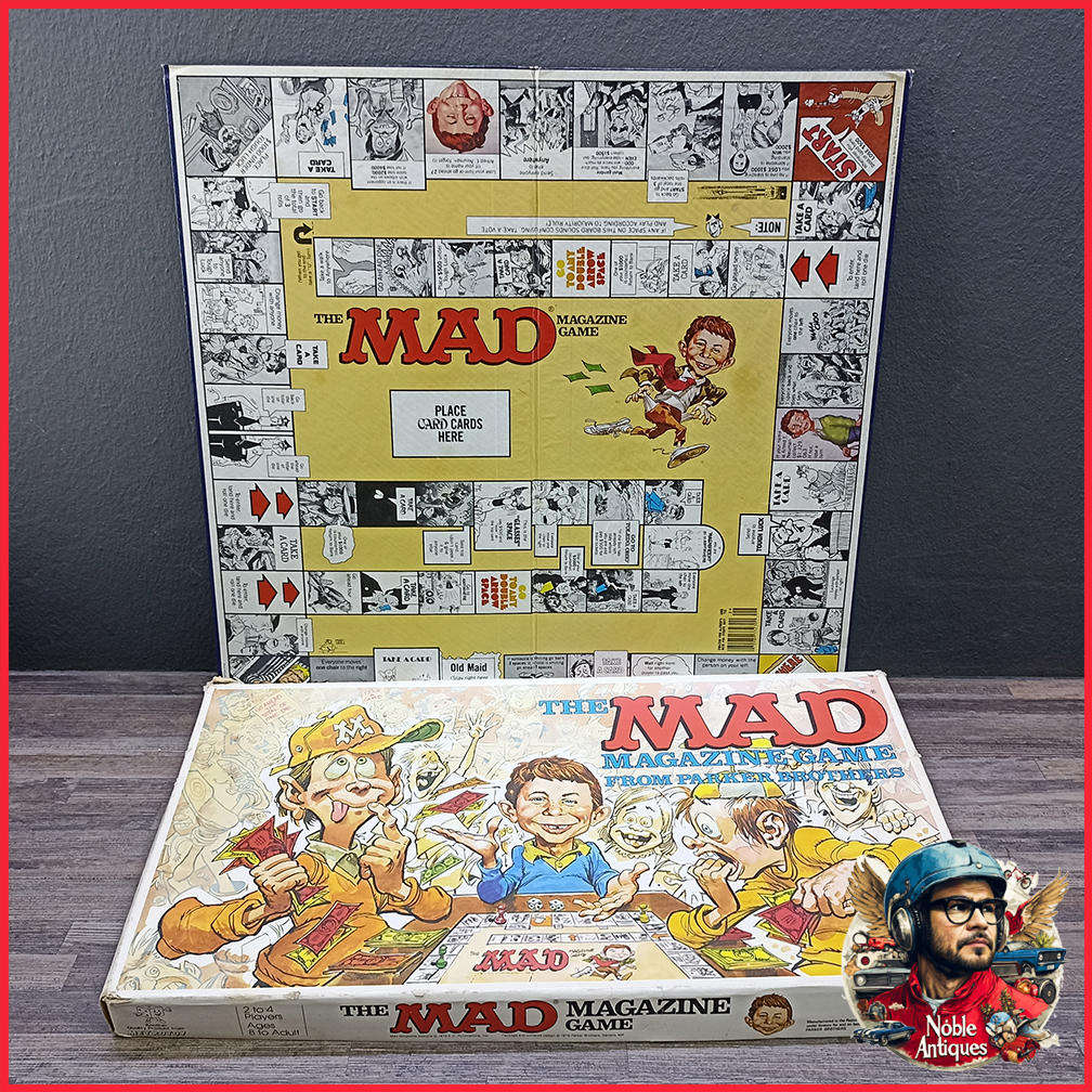 Original Vintage Parker Brothers Mad Magazine board game 1970s