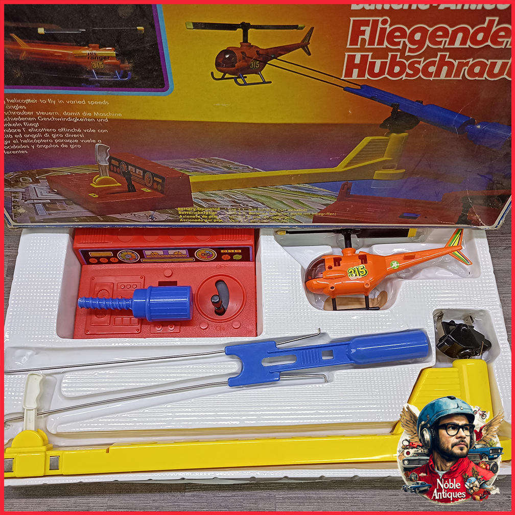 Vintage Boxed Flying Helicopter NOT TESTED