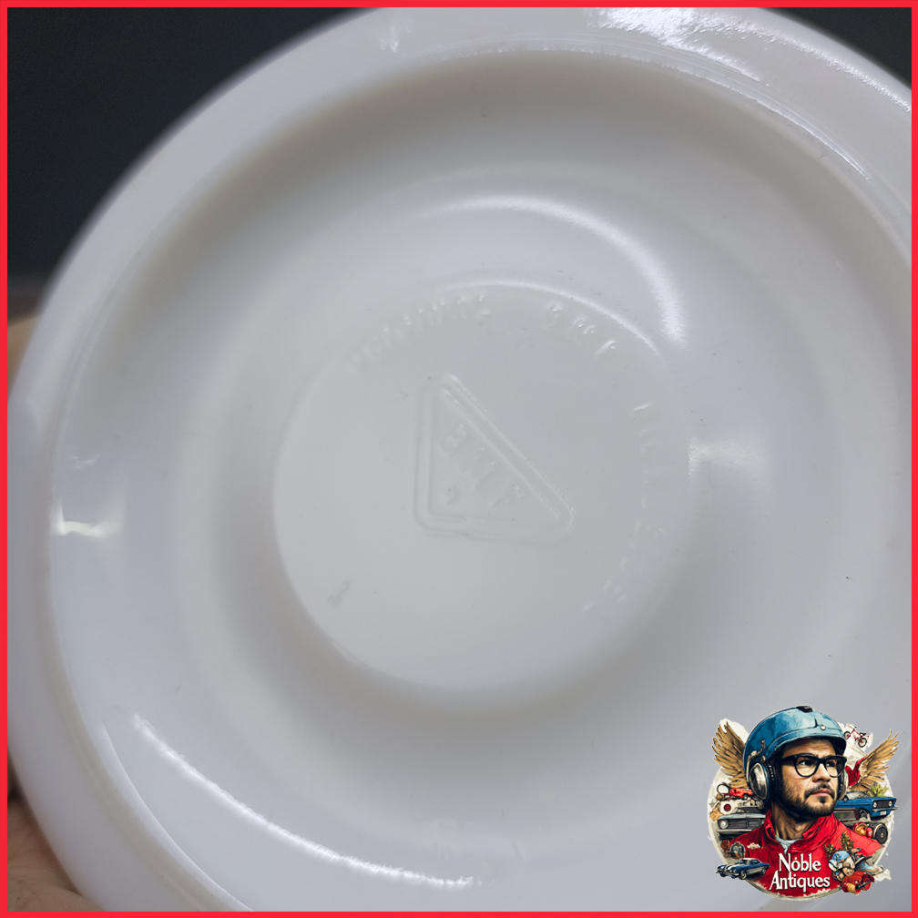 Vintage BMF German Milk Glass Beer Stein 11th Field Artillery Regimental