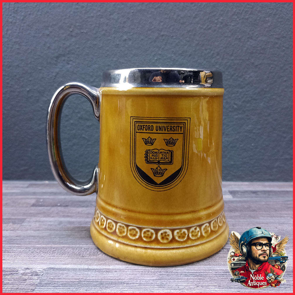 Vintage Oxford University English Porcelain Mug