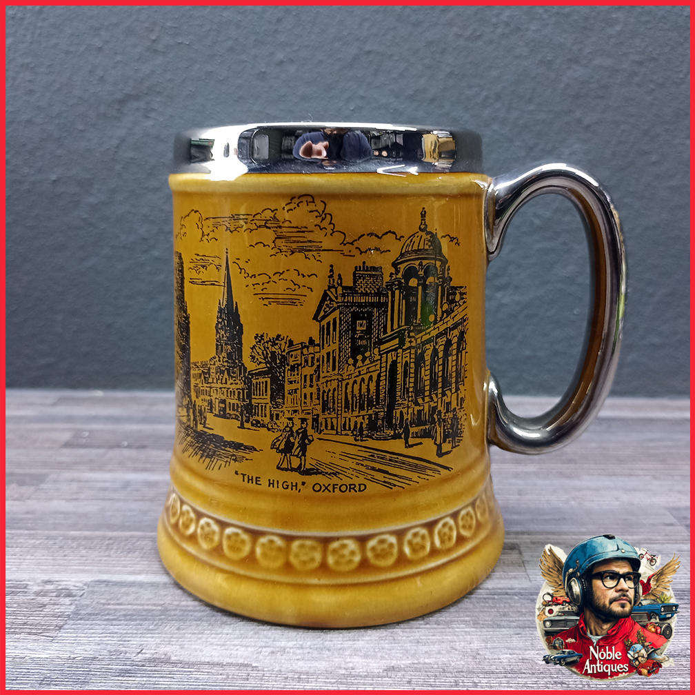 Vintage Oxford University English Porcelain Mug