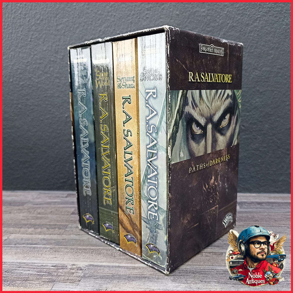 Boxed Paths of Darkness Novel series by R. A. Salvatore