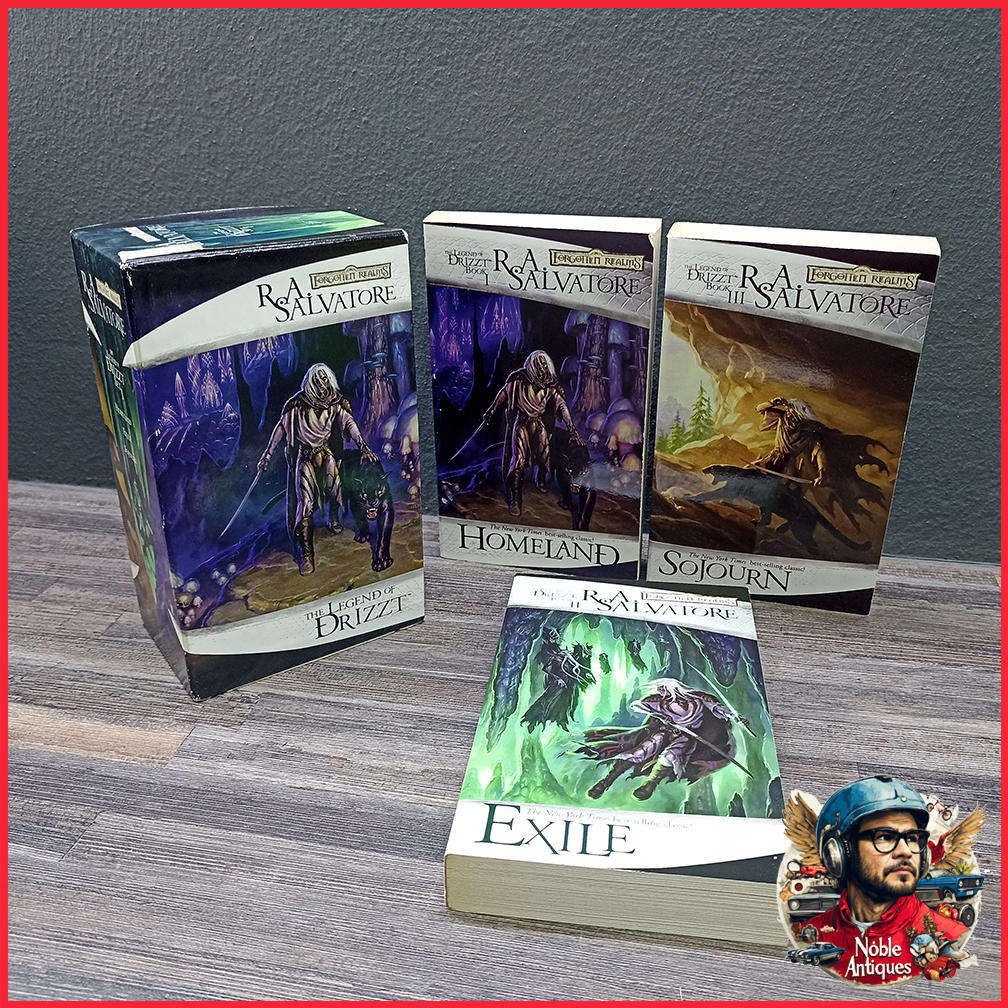Boxed Legend of Drizzt Exile by R. A. Salvatore