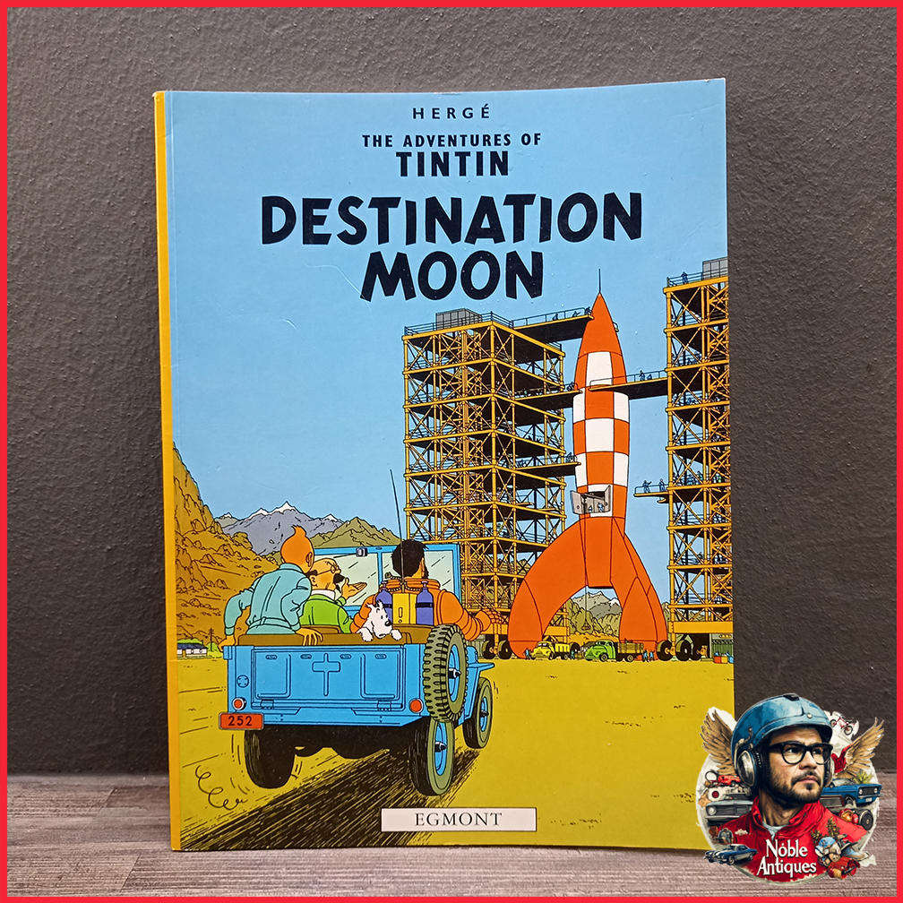 Destination Moon The Adventures of Tintin by Hergé