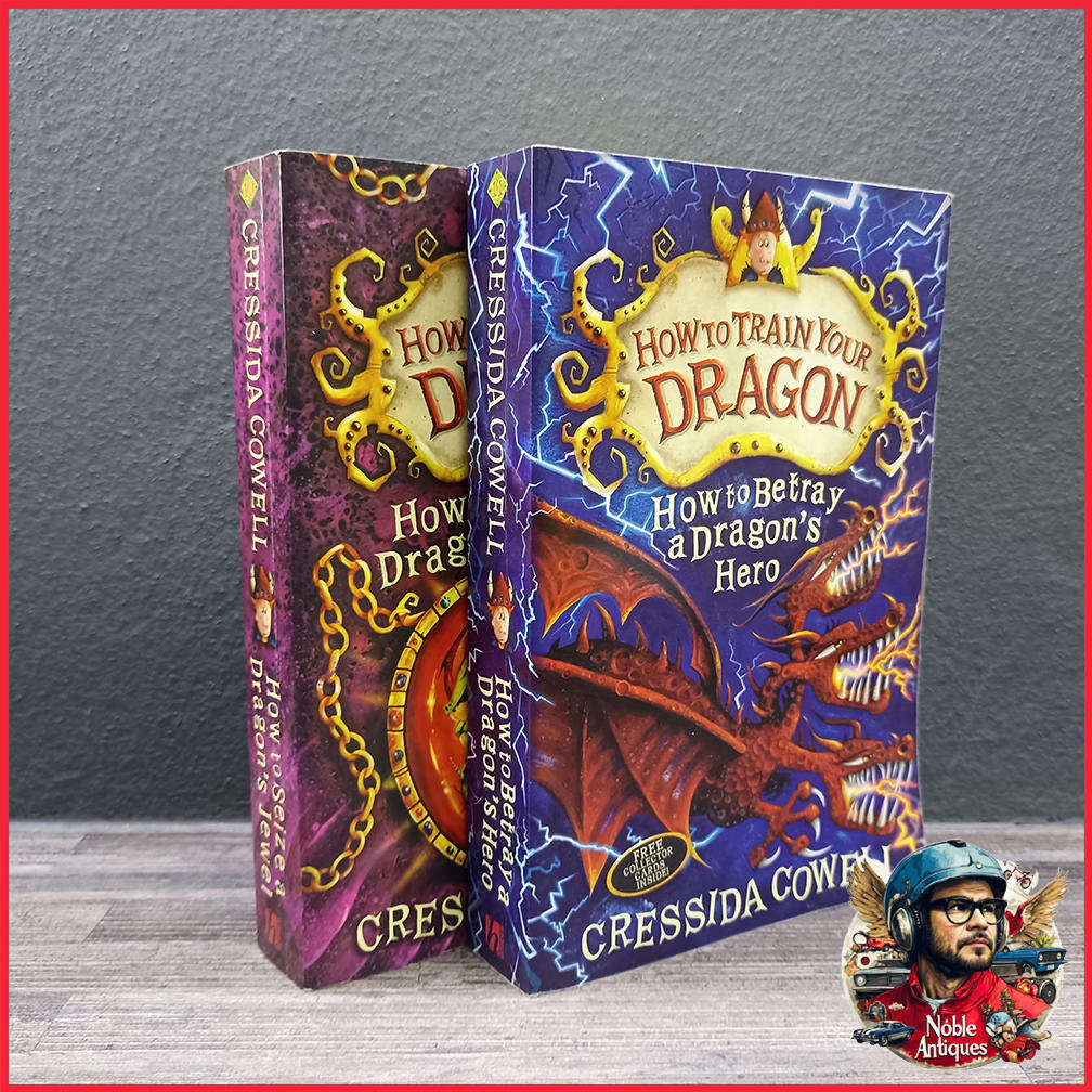 How to Train Your Dragon Books by Cressida Cowell