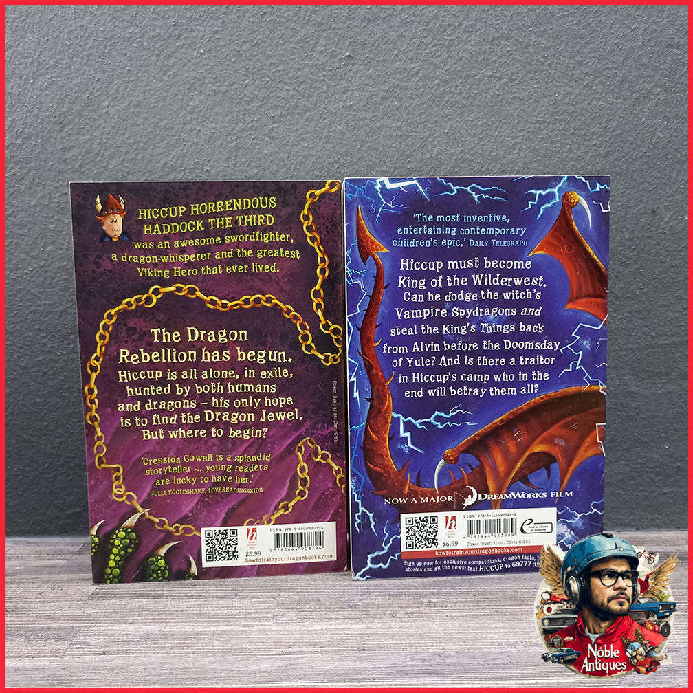 How to Train Your Dragon Books by Cressida Cowell