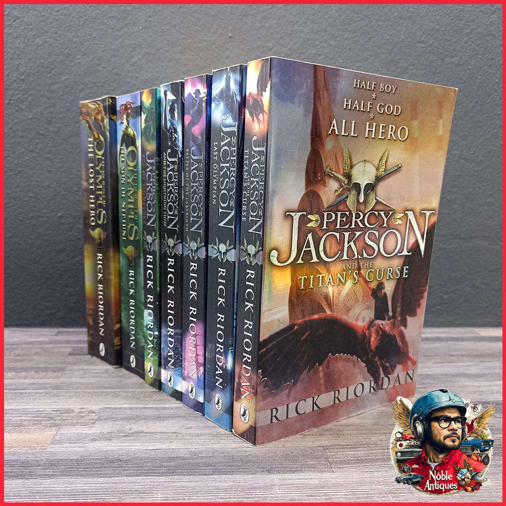 Percy Jackson Book Collection by Rick Riordan