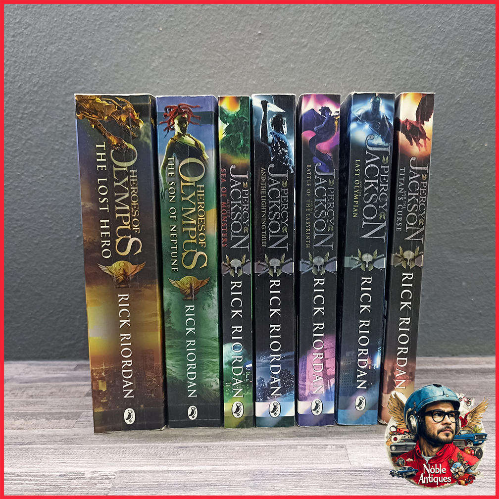 Percy Jackson Book Collection by Rick Riordan