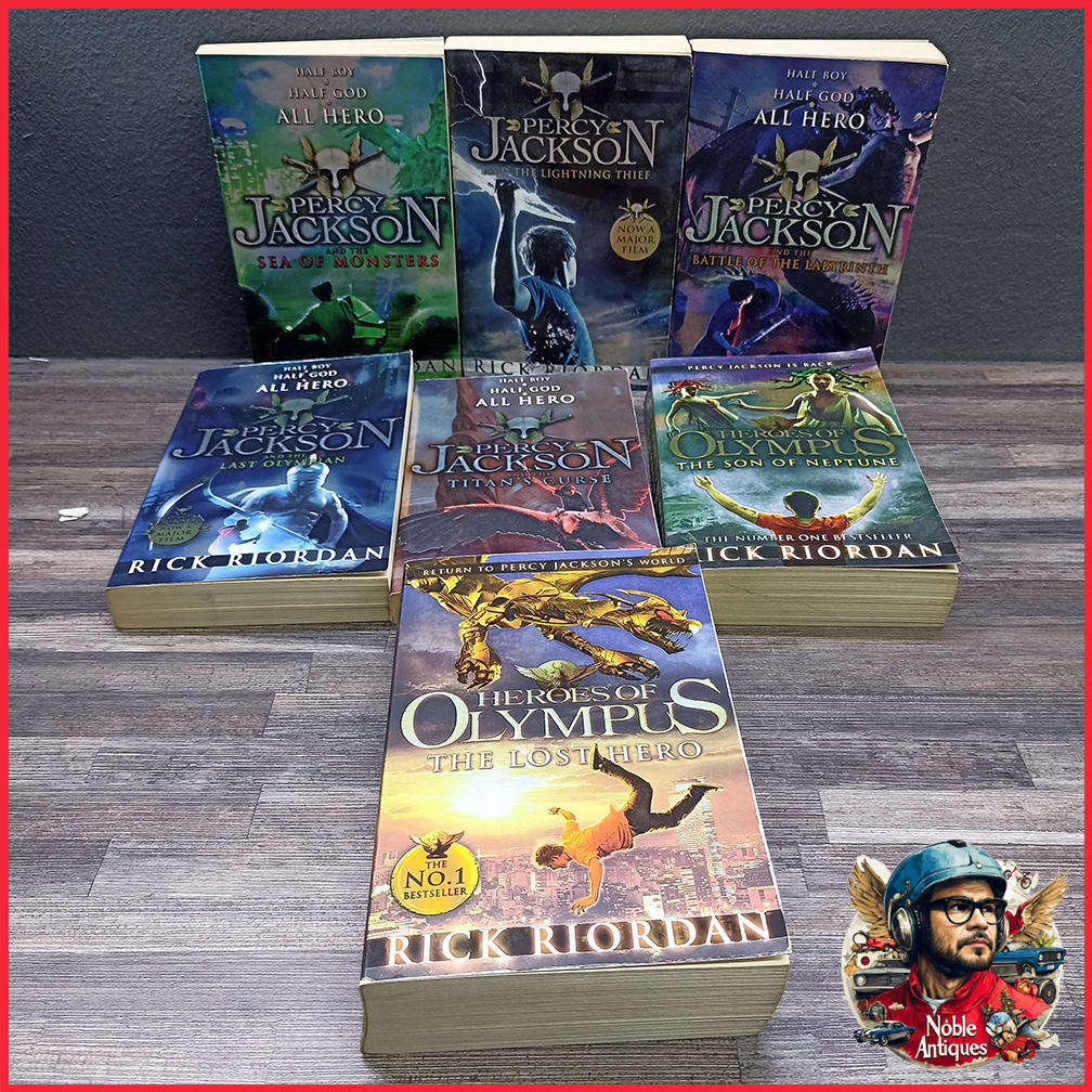 Percy Jackson Book Collection by Rick Riordan