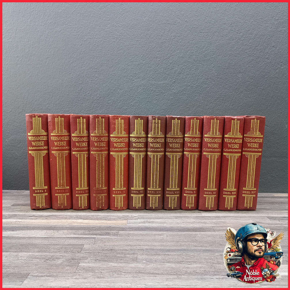 1935 Set of 12 Versamelde Werke van CJ Langenhoven