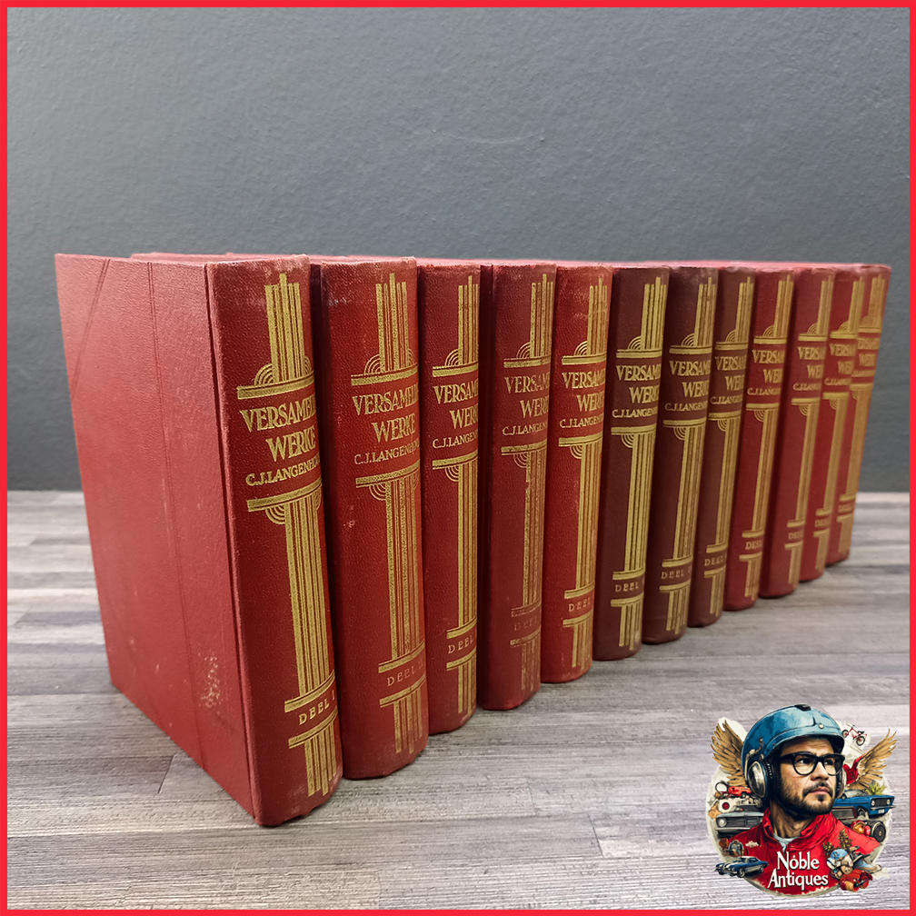 1935 Set of 12 Versamelde Werke van CJ Langenhoven