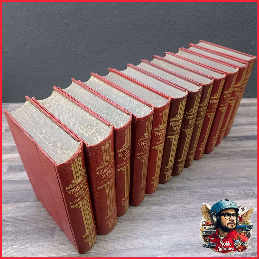 1935 Set of 12 Versamelde Werke van CJ Langenhoven