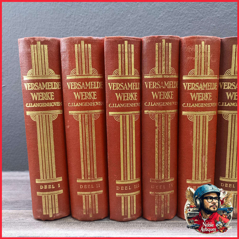 1935 Set of 12 Versamelde Werke van CJ Langenhoven