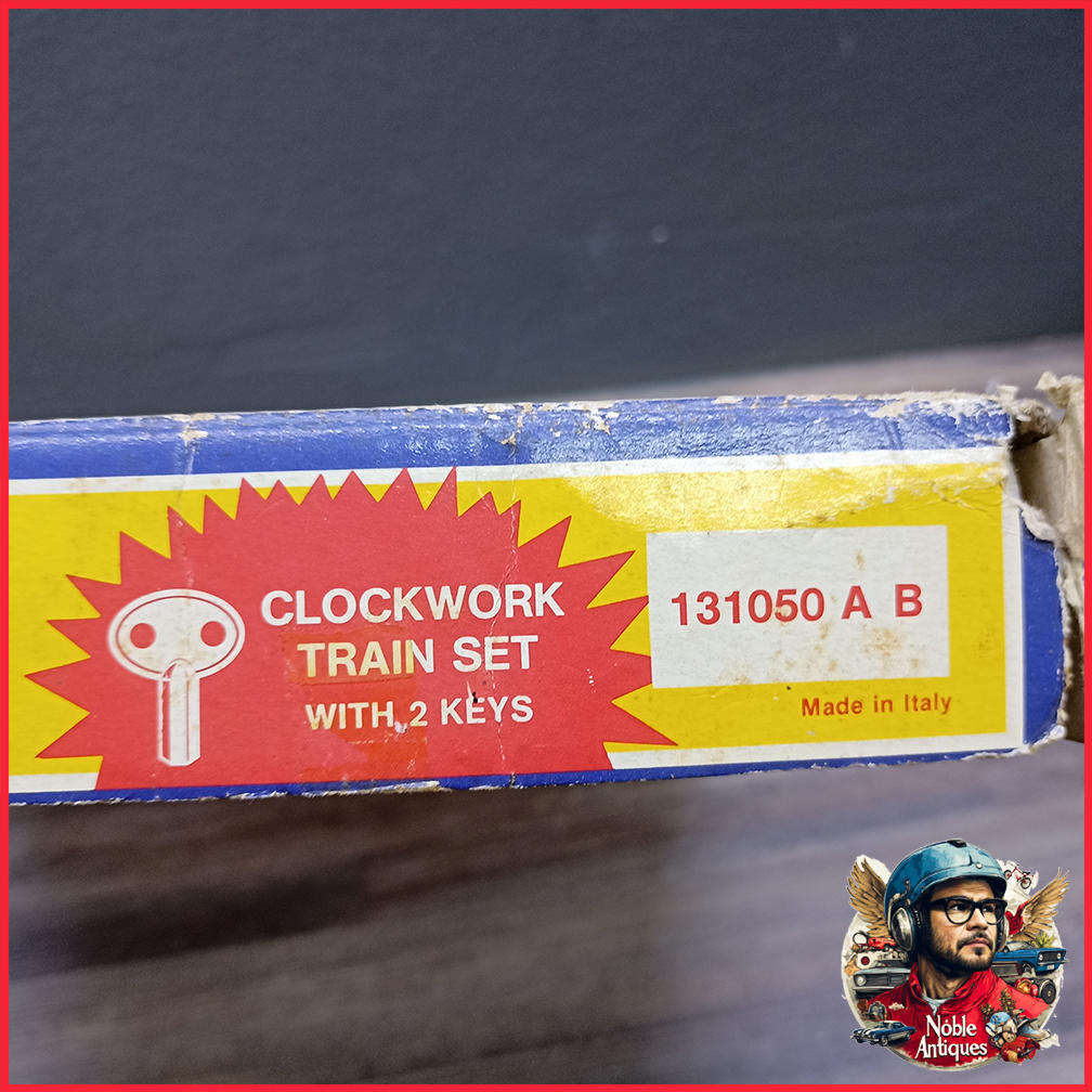 Boxed 1980s LIMA Clockwork Train Set Not Tested