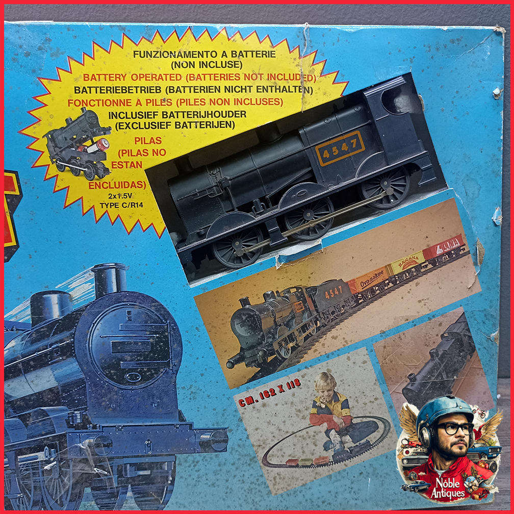 Boxed 1980s Boxed 1980s LIMA O GAUGE Giant Train Set Not Tested