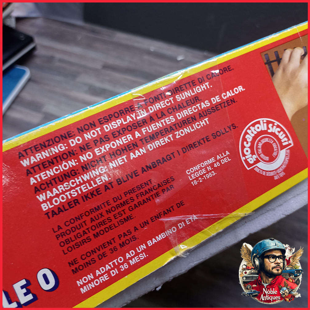 Boxed 1980s Boxed 1980s LIMA O GAUGE Giant Train Set Not Tested