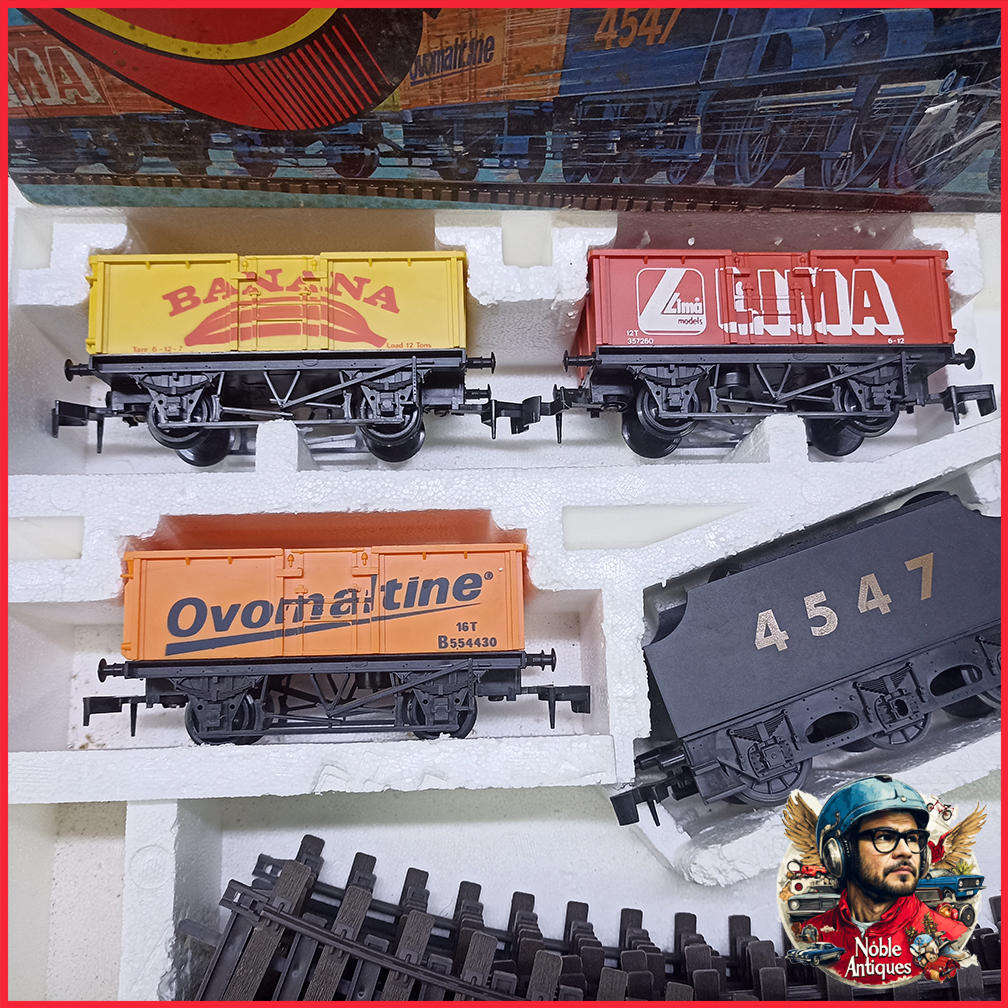 Boxed 1980s Boxed 1980s LIMA O GAUGE Giant Train Set Not Tested