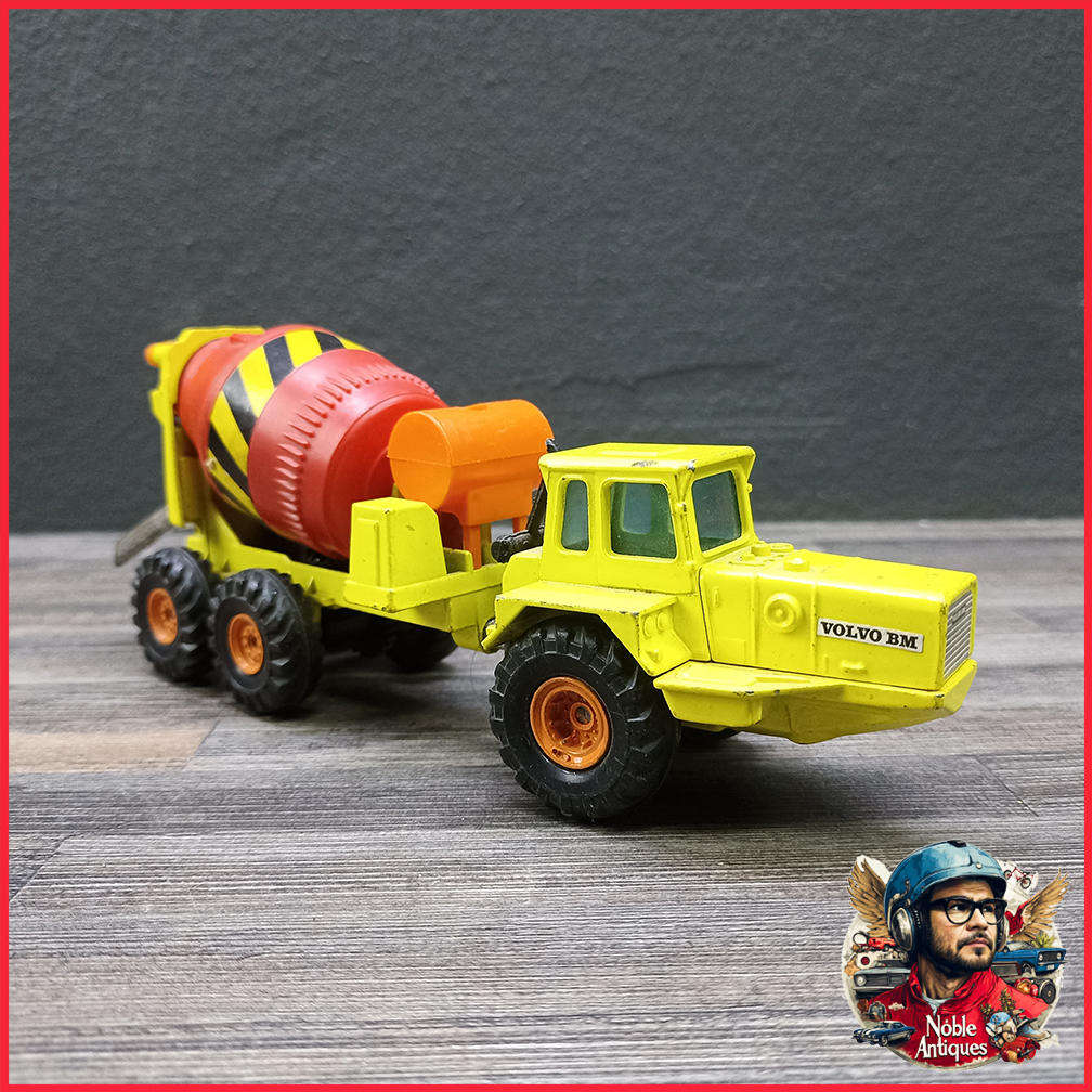 Vintage 1980s Corgi Toys 1156 Volvo BM 860 S with Rapier Mixer