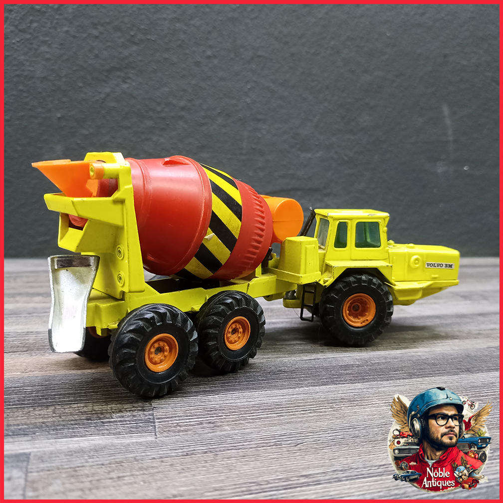 Vintage 1980s Corgi Toys 1156 Volvo BM 860 S with Rapier Mixer