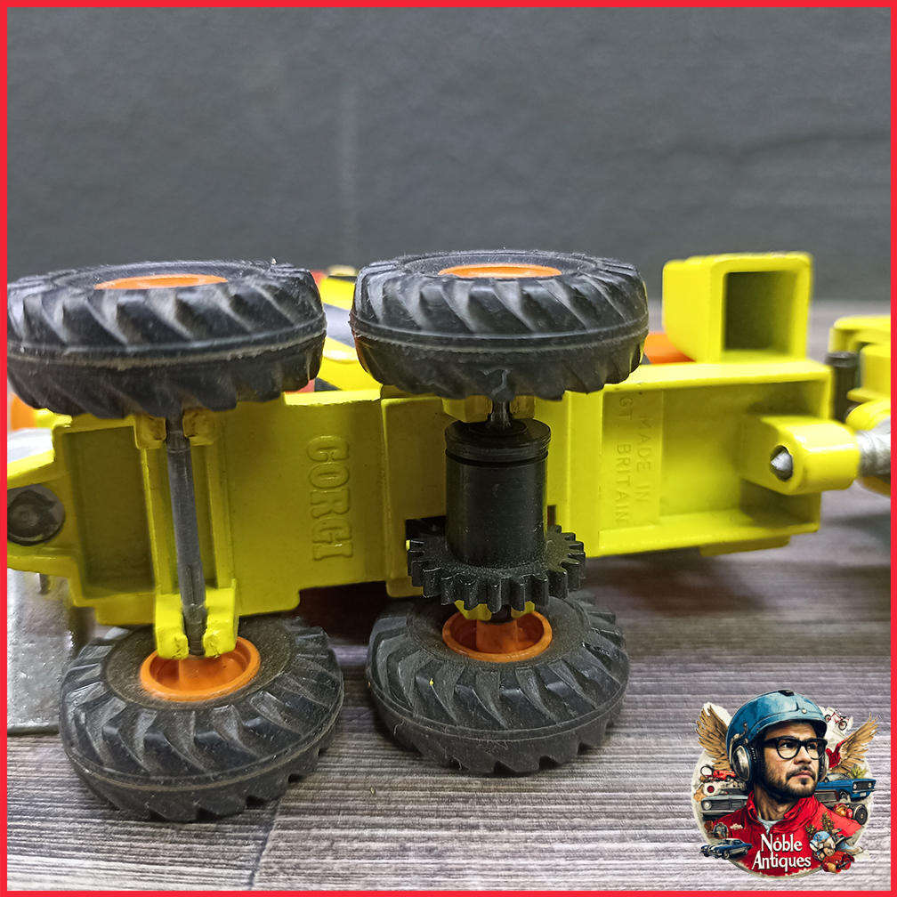 Vintage 1980s Corgi Toys 1156 Volvo BM 860 S with Rapier Mixer