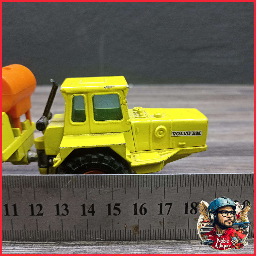 Vintage 1980s Corgi Toys 1156 Volvo BM 860 S with Rapier Mixer