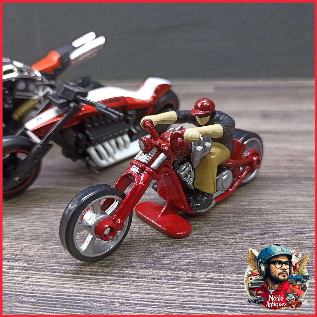 Original Hotwheels Large Scale Motorbike collection