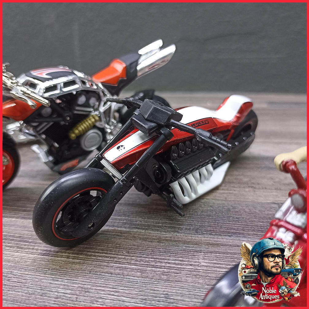 Original Hotwheels Large Scale Motorbike collection