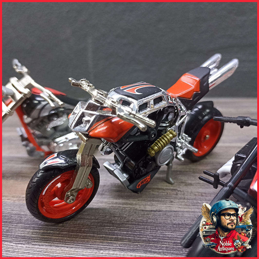 Original Hotwheels Large Scale Motorbike collection