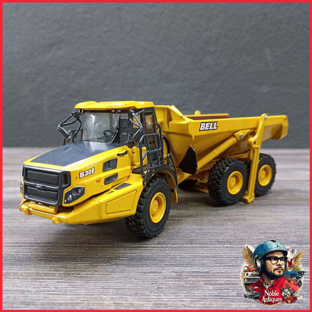 Highly Detailed Cast Metal USK Bell B45E Articulated Dump Truck