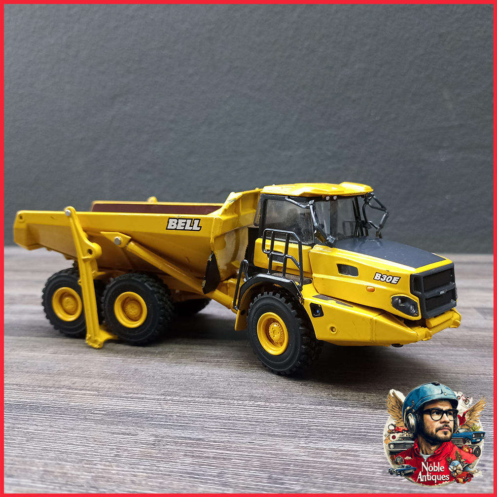 Highly Detailed Cast Metal USK Bell B45E Articulated Dump Truck