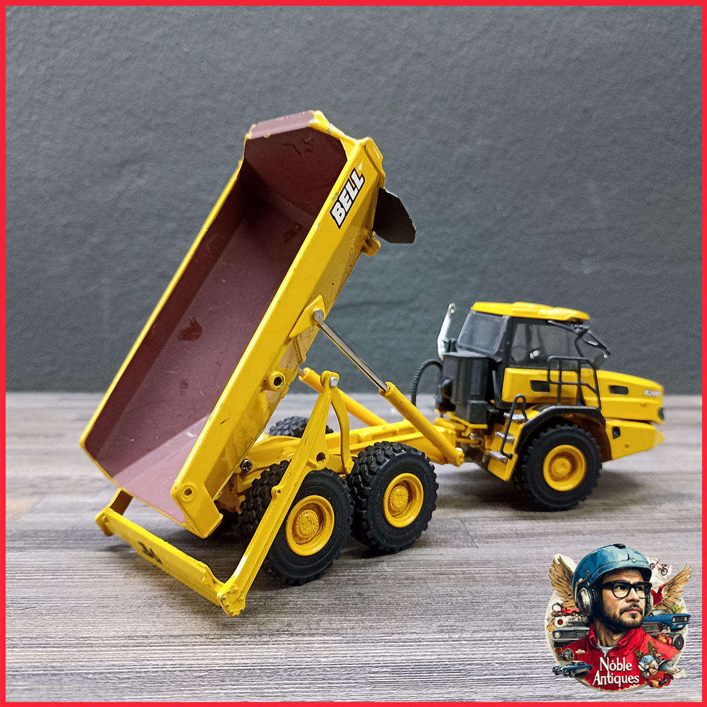 Highly Detailed Cast Metal USK Bell B45E Articulated Dump Truck