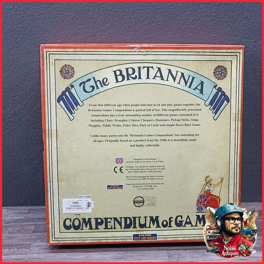 Retro Range Toys And Games The Britannia Compendium Of Games