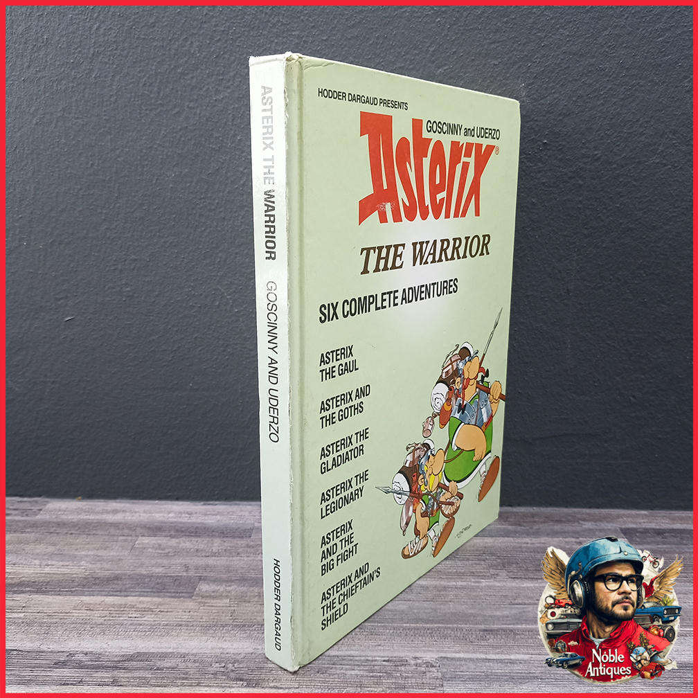 Vintage 1993 Hardcover Asterix The Warrior Six Complete Adventures