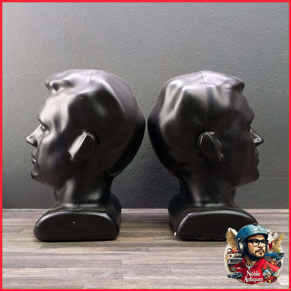 Two Original full Scale  Fisher & Paykel Healthcare mannequin heads