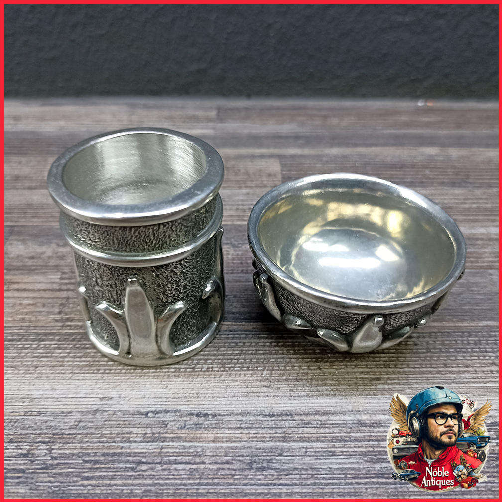 Original Earthangel Classic Pewter SP and Toothpick Set