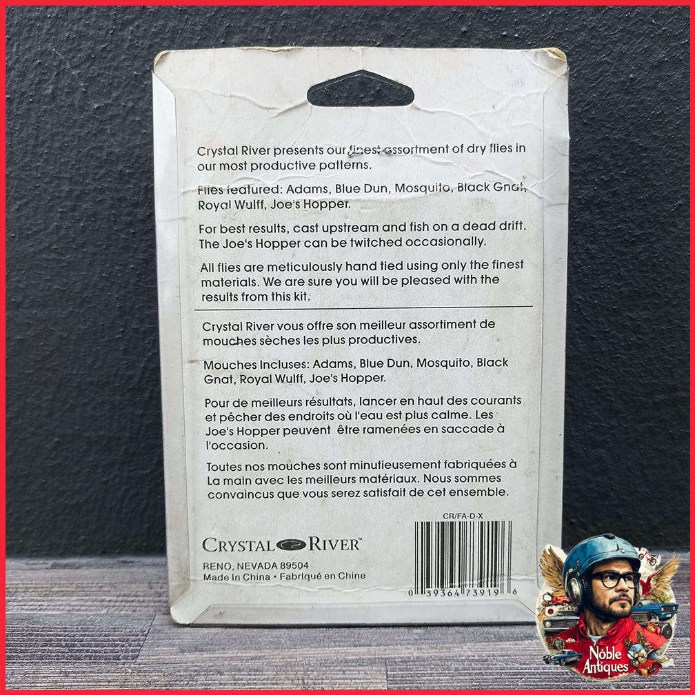 Original Crystal River Dry Fly Assortment 12 Pac